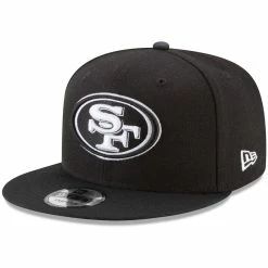 New Era Men's Black San Francisco 49ers B-Dub 9FIFTY Adjustable Hat 5 New Era Men's Black San Francisco 49ers B-Dub 9FIFTY Adjustable Hat -Fanatics DSCO1159400695 1007 ALT1