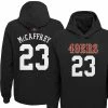 Outerstuff Youth Christian McCaffrey Black San Francisco 49ers Mainliner Player Name & Number Pullover Hoodie -Fanatics DSCO1159424619 1007