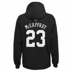 Outerstuff Youth Christian McCaffrey Black San Francisco 49ers Mainliner Player Name & Number Pullover Hoodie -Fanatics DSCO1159424619 1007 ALT3
