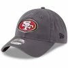 New Era Men's Graphite San Francisco 49ers Icon Core Classic 2.0 9TWENTY Adjustable Hat 2 New Era Men's Graphite San Francisco 49ers Icon Core Classic 2.0 9TWENTY Adjustable Hat -Fanatics DSCO1159523183 1925