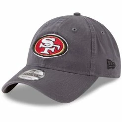 New Era Men's Graphite San Francisco 49ers Icon Core Classic 2.0 9TWENTY Adjustable Hat 7 New Era Men's Graphite San Francisco 49ers Icon Core Classic 2.0 9TWENTY Adjustable Hat -Fanatics DSCO1159523183 1925 ALT1