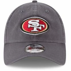 New Era Men's Graphite San Francisco 49ers Icon Core Classic 2.0 9TWENTY Adjustable Hat 8 New Era Men's Graphite San Francisco 49ers Icon Core Classic 2.0 9TWENTY Adjustable Hat -Fanatics DSCO1159523183 1925 ALT2