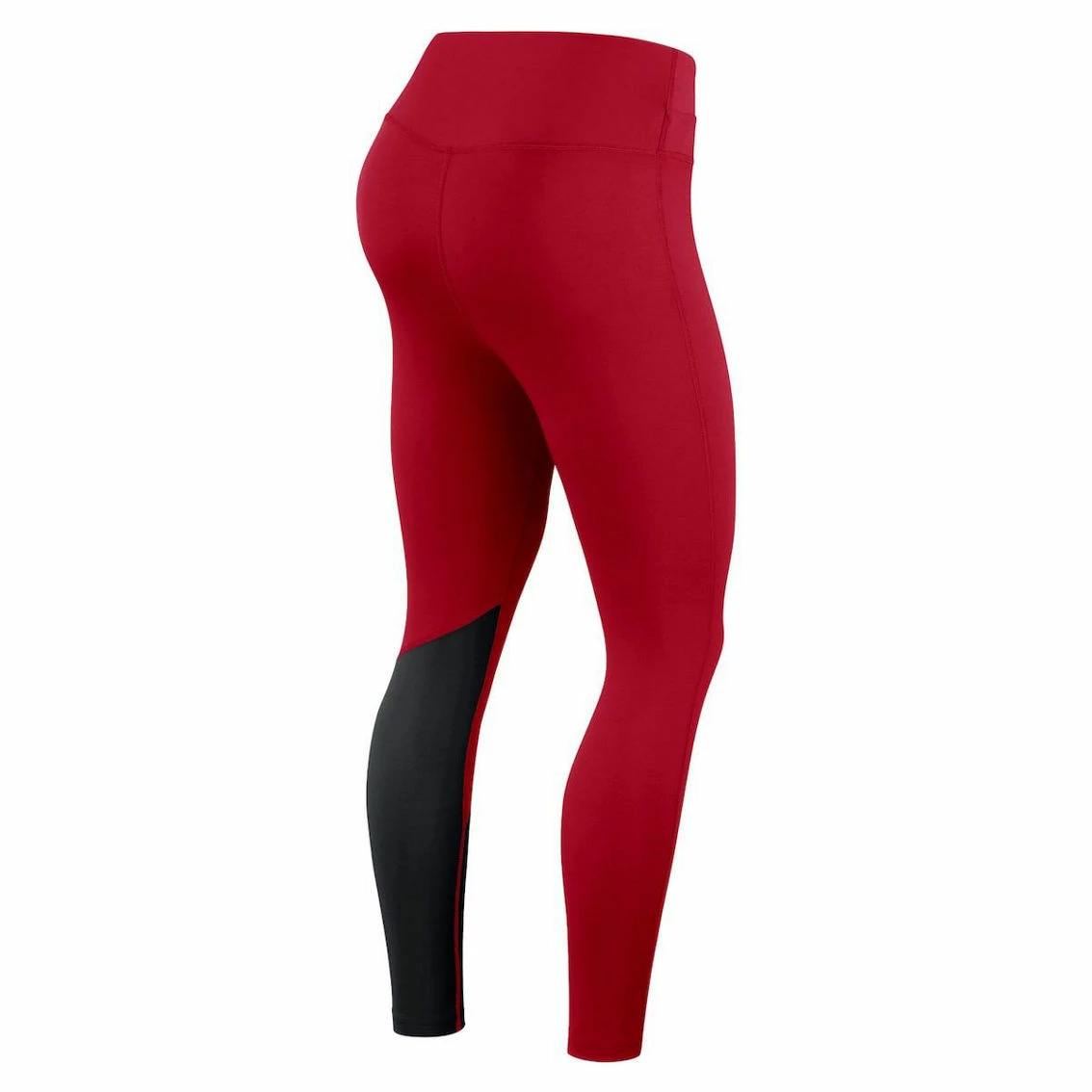 Nike Women's Scarlet/Black San Francisco 49ers 7/8 Performance Leggings 6 Nike Women's Scarlet/Black San Francisco 49ers 7/8 Performance Leggings - Image 4