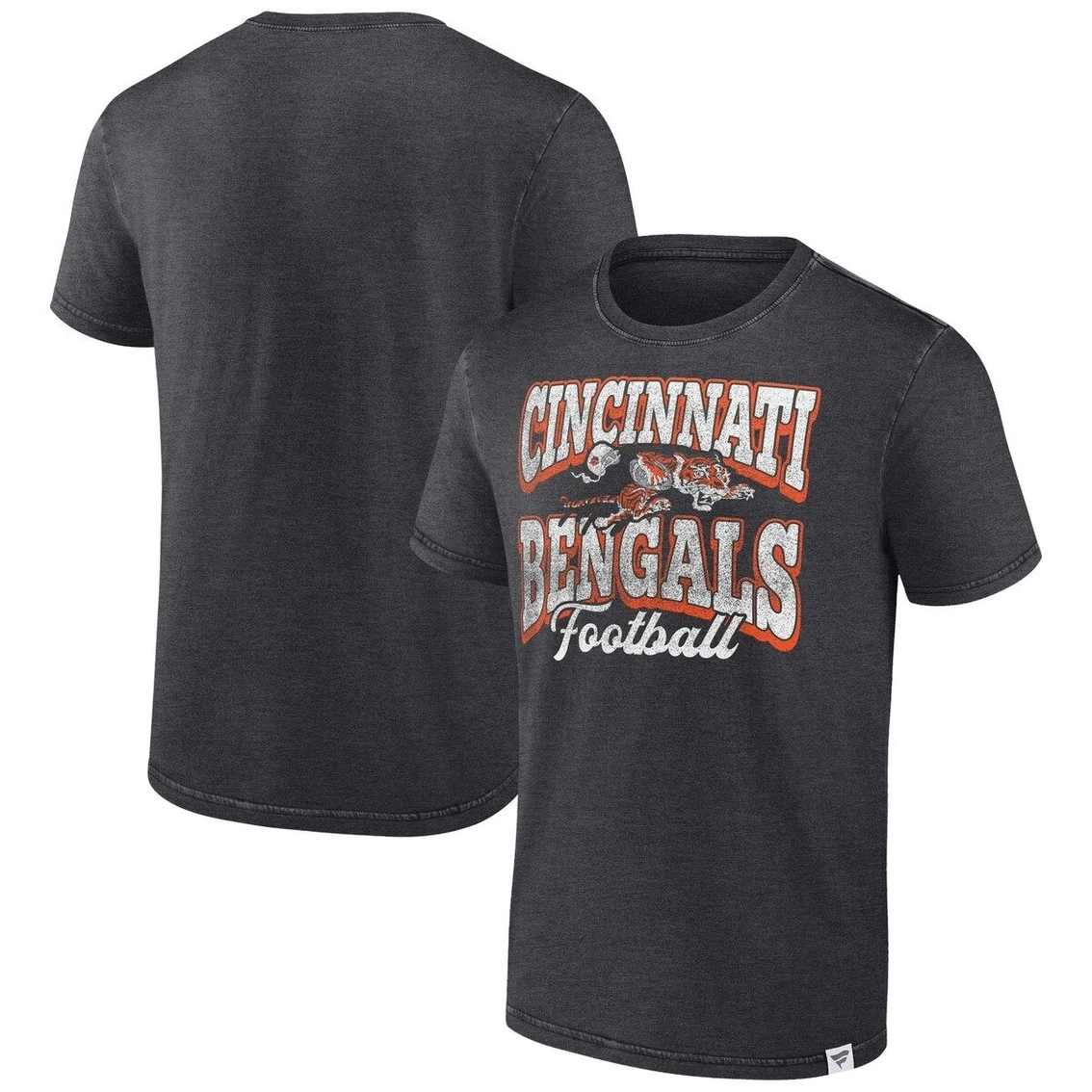 Fanatics Branded Men's Heather Charcoal Cincinnati Bengals Force Out T-Shirt 4 Fanatics Branded Men's Heather Charcoal Cincinnati Bengals Force Out T-Shirt - Image 2