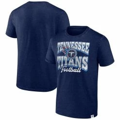 Fanatics Branded Men's Heather Navy Tennessee Titans Force Out T-Shirt