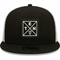 New Era Men's Black Tennessee Titans Quad II 9FIFTY Trucker Snapback Hat 8 New Era Men's Black Tennessee Titans Quad II 9FIFTY Trucker Snapback Hat -Fanatics DSCO1159762180 1007 ALT2