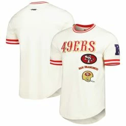 Men's Pro Standard Cream San Francisco 49ers Retro Classic T-Shirt -Fanatics DSCO1160102409 6662 ALT1
