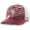'47 Men's X Scarlet/White San Francisco 49ers Trucker Adjustable Hat 2 '47 Men's X Scarlet/White San Francisco 49ers Trucker Adjustable Hat -Fanatics DSCO1160102453 M9JC