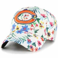Women's '47 White Chicago Bears Highgrove Clean Up Adjustable Hat