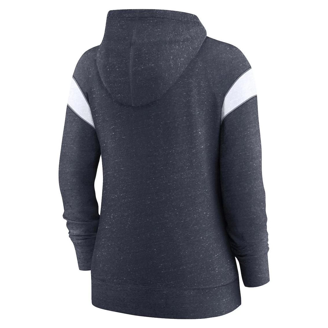 Women's Nike Navy/White Chicago Bears Plus Size Monaco Full-Zip Hoodie 6 Women's Nike Navy/White Chicago Bears Plus Size Monaco Full-Zip Hoodie - Image 4
