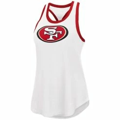 G-III 4Her By Carl Banks Women's White San Francisco 49ers Tater Tank Top 8 G-III 4Her By Carl Banks Women's White San Francisco 49ers Tater Tank Top -Fanatics DSCO1160508800 3550 ALT2