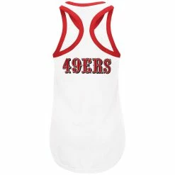 G-III 4Her By Carl Banks Women's White San Francisco 49ers Tater Tank Top 9 G-III 4Her By Carl Banks Women's White San Francisco 49ers Tater Tank Top -Fanatics DSCO1160508800 3550 ALT3