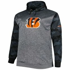 Fanatics Branded Men's Heather Charcoal Cincinnati Bengals Camo Pullover Hoodie 8 Fanatics Branded Men's Heather Charcoal Cincinnati Bengals Camo Pullover Hoodie -Fanatics DSCO1160508973 4135 ALT2