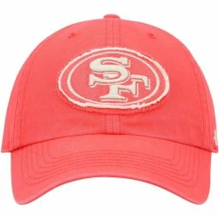 '47 Men's Scarlet San Francisco 49ers Chasm Clean Up Adjustable Hat -Fanatics DSCO1160509016 2946 ALT2
