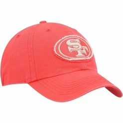 '47 Men's Scarlet San Francisco 49ers Chasm Clean Up Adjustable Hat -Fanatics DSCO1160509016 2946 ALT3