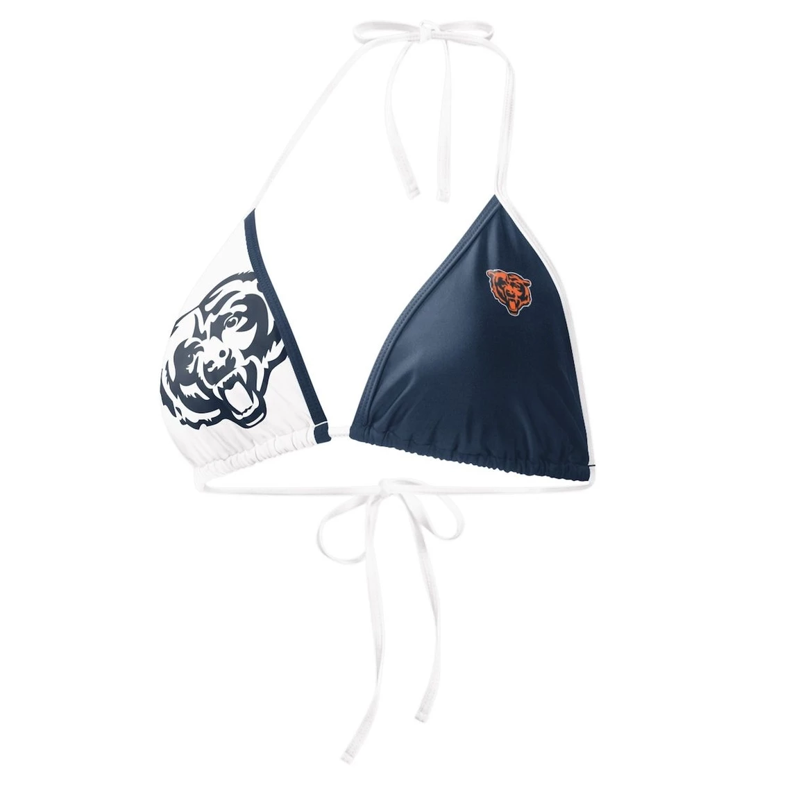 G-III 4Her By Carl Banks Women's Navy/White Chicago Bears Play Action Bikini Top 4 G-III 4Her By Carl Banks Women's Navy/White Chicago Bears Play Action Bikini Top - Image 2