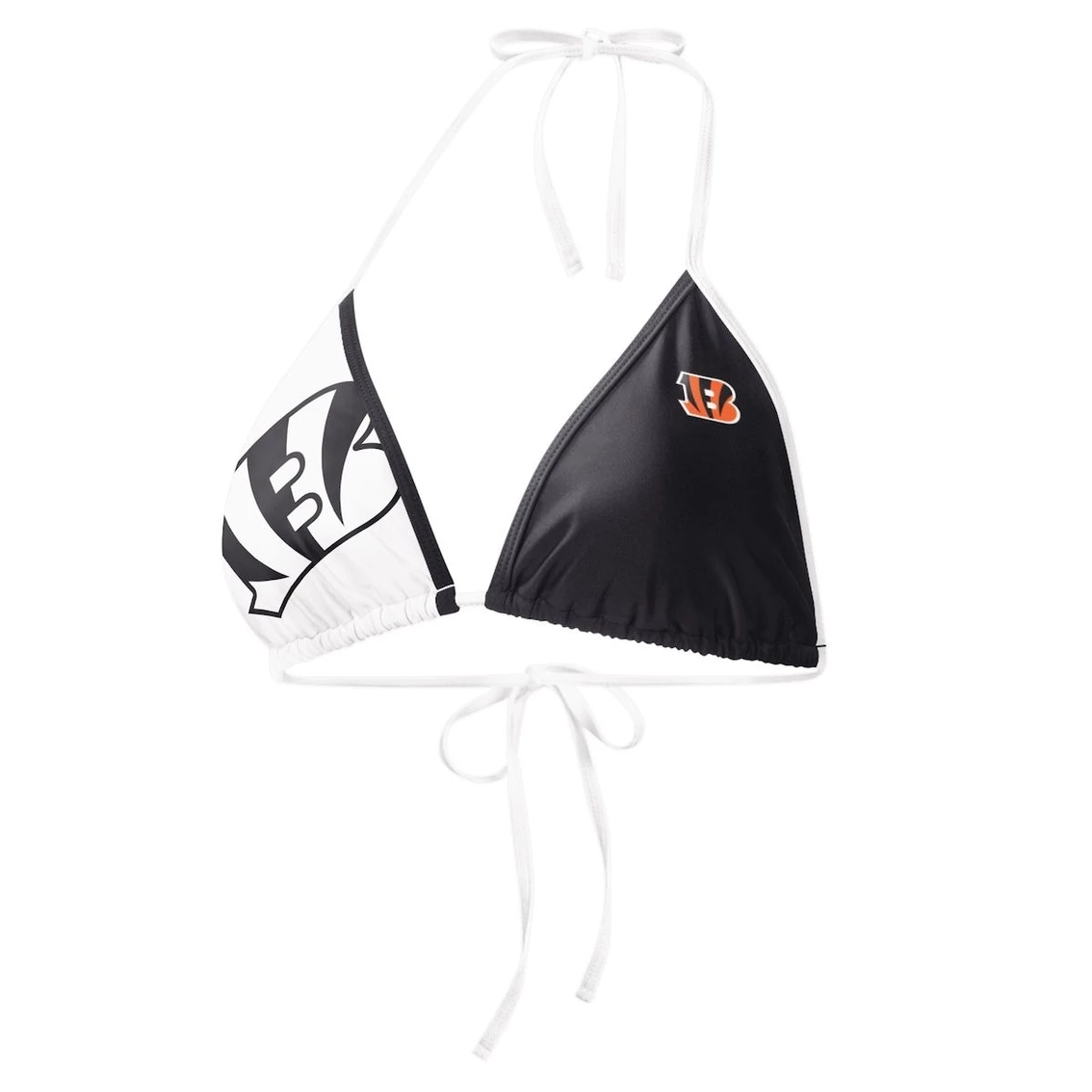 G-III 4Her By Carl Banks Women's Black/White Cincinnati Bengals Play Action Bikini Top 4 G-III 4Her By Carl Banks Women's Black/White Cincinnati Bengals Play Action Bikini Top - Image 2