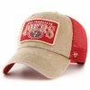 '47 Men's Khaki San Francisco 49ers Dial Trucker Clean Up Snapback Hat 2 '47 Men's Khaki San Francisco 49ers Dial Trucker Clean Up Snapback Hat -Fanatics DSCO1160792735 3293