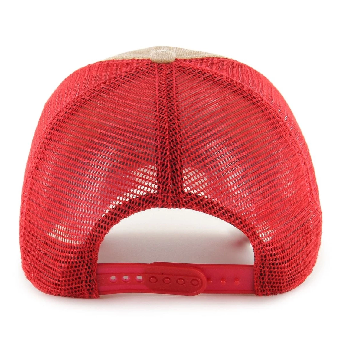 '47 Men's Khaki San Francisco 49ers Dial Trucker Clean Up Snapback Hat 5 '47 Men's Khaki San Francisco 49ers Dial Trucker Clean Up Snapback Hat - Image 3