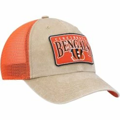 '47 Men's Khaki Cincinnati Bengals Dial Trucker Clean Up Snapback Hat 9 '47 Men's Khaki Cincinnati Bengals Dial Trucker Clean Up Snapback Hat -Fanatics DSCO1161372295 3293 ALT3