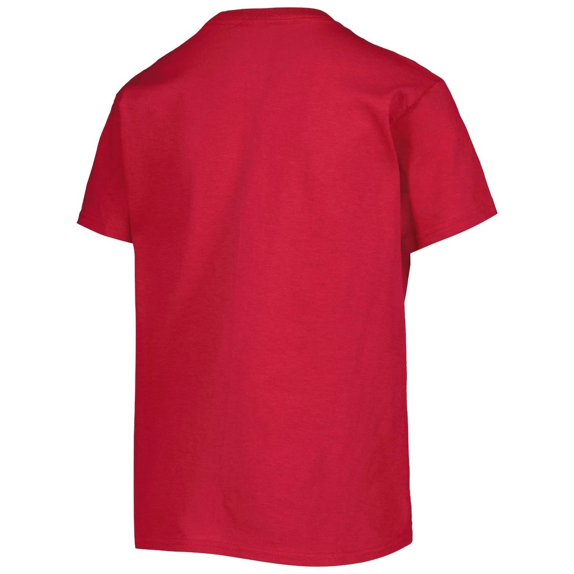 Outerstuff Youth Scarlet San Francisco 49ers Divide T-Shirt 6 Outerstuff Youth Scarlet San Francisco 49ers Divide T-Shirt - Image 4