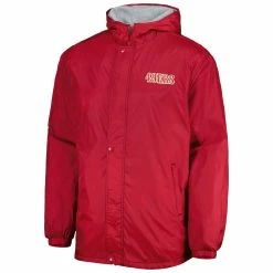 Dunbrooke Men's Scarlet San Francisco 49ers Big & Tall Legacy Stadium Full-Zip Jacket -Fanatics DSCO1161372722 2946 ALT2