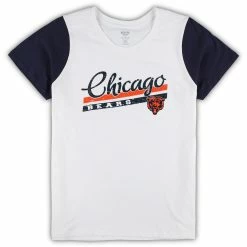 Concepts Sport Women's White/Navy Chicago Bears Plus Size Downfield T-Shirt & Shorts Sleep Set 8 Concepts Sport Women's White/Navy Chicago Bears Plus Size Downfield T-Shirt & Shorts Sleep Set -Fanatics DSCO1161584500 3550 ALT2