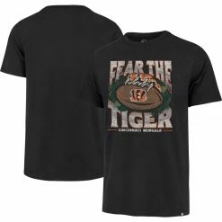 '47 Men's Black Cincinnati Bengals Regional Franklin T-Shirt