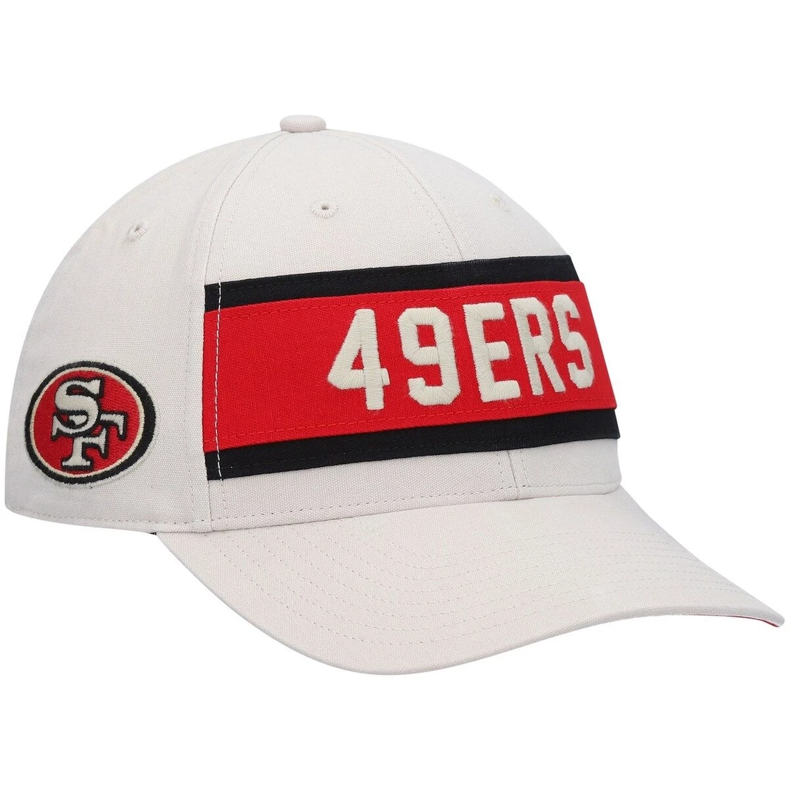 '47 Men's Cream San Francisco 49ers Crossroad MVP Adjustable Hat 3 '47 Men's Cream San Francisco 49ers Crossroad MVP Adjustable Hat