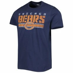 '47 Men's Navy Chicago Bears Logo Team Stripe T-Shirt 8 '47 Men's Navy Chicago Bears Logo Team Stripe T-Shirt -Fanatics DSCO1161588741 1320 ALT2