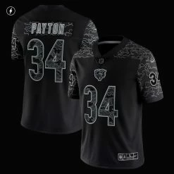 Nike Men's Walter Payton Black Chicago Bears Retired Player RFLCTV Limited Jersey -Fanatics DSCO1161588769 1007 ALT2