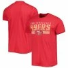 '47 Men's Scarlet San Francisco 49ers Team Stripe T-Shirt 2 '47 Men's Scarlet San Francisco 49ers Team Stripe T-Shirt -Fanatics DSCO1161591765 2946