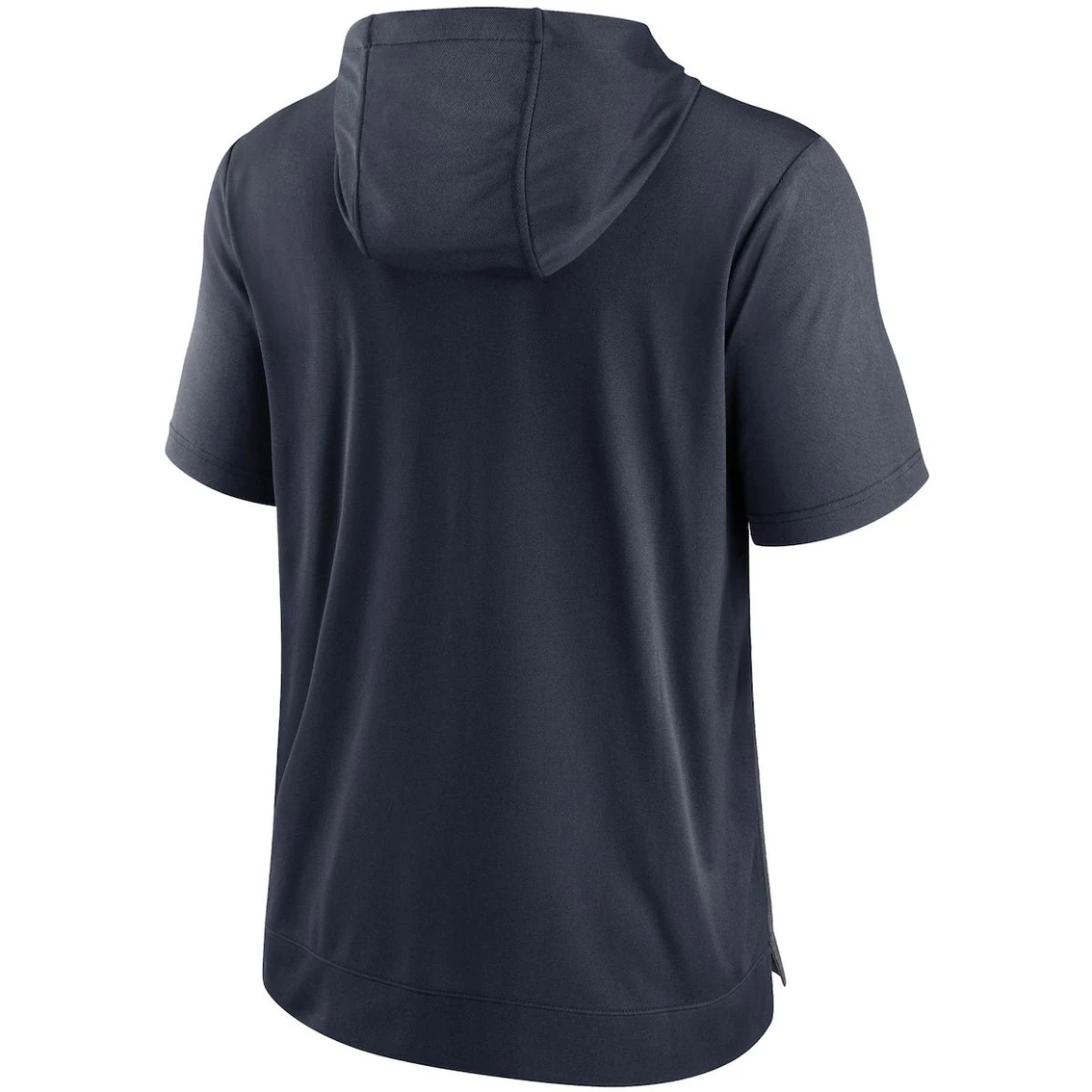 Nike Men's Heathered Charcoal/Navy Chicago Bears Performance Hoodie T-Shirt 6 Nike Men's Heathered Charcoal/Navy Chicago Bears Performance Hoodie T-Shirt - Image 4