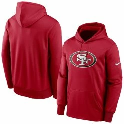 Nike Men's Scarlet San Francisco 49ers Fan Gear Primary Logo Therma Performance Pullover Hoodie 7 Nike Men's Scarlet San Francisco 49ers Fan Gear Primary Logo Therma Performance Pullover Hoodie -Fanatics DSCO1161594069 2946 ALT1