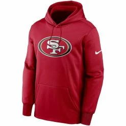 Nike Men's Scarlet San Francisco 49ers Fan Gear Primary Logo Therma Performance Pullover Hoodie 8 Nike Men's Scarlet San Francisco 49ers Fan Gear Primary Logo Therma Performance Pullover Hoodie -Fanatics DSCO1161594069 2946 ALT2