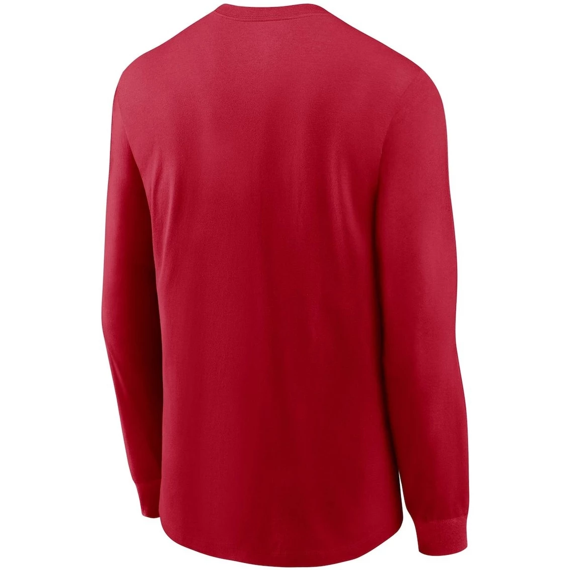 Nike Men's Scarlet San Francisco 49ers Primary Logo Long Sleeve T-Shirt 6 Nike Men's Scarlet San Francisco 49ers Primary Logo Long Sleeve T-Shirt - Image 4