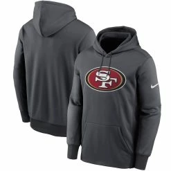 Nike Men's Heathered Charcoal San Francisco 49ers Primary Logo Therma Pullover Hoodie 7 Nike Men's Heathered Charcoal San Francisco 49ers Primary Logo Therma Pullover Hoodie -Fanatics DSCO1161594475 4135 ALT1