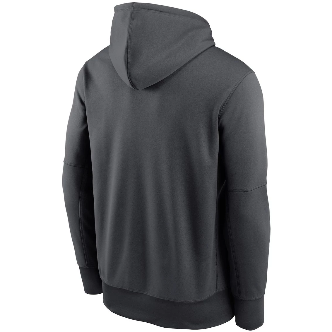 Nike Men's Heathered Charcoal San Francisco 49ers Primary Logo Therma Pullover Hoodie 6 Nike Men's Heathered Charcoal San Francisco 49ers Primary Logo Therma Pullover Hoodie - Image 4