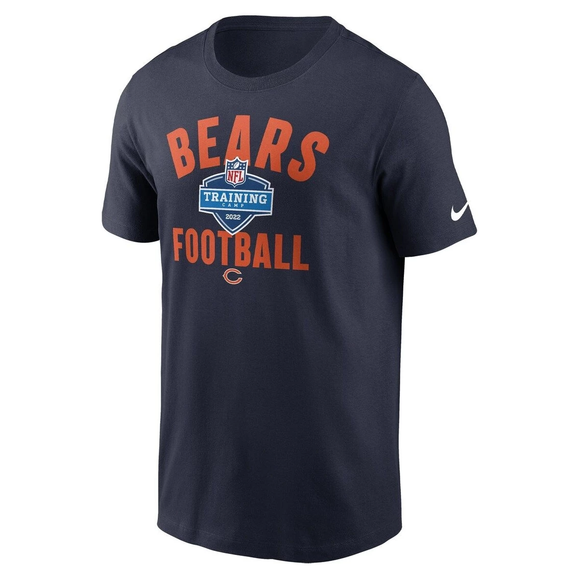 Nike Men's Navy Chicago Bears 2022 Training Camp Athletic T-Shirt 5 Nike Men's Navy Chicago Bears 2022 Training Camp Athletic T-Shirt - Image 3