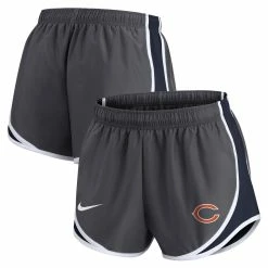 Nike Women's Charcoal Chicago Bears Logo Performance Tempo Shorts 7 Nike Women's Charcoal Chicago Bears Logo Performance Tempo Shorts -Fanatics DSCO1161596830 1904 ALT1