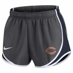 Nike Women's Charcoal Chicago Bears Logo Performance Tempo Shorts 8 Nike Women's Charcoal Chicago Bears Logo Performance Tempo Shorts -Fanatics DSCO1161596830 1904 ALT2