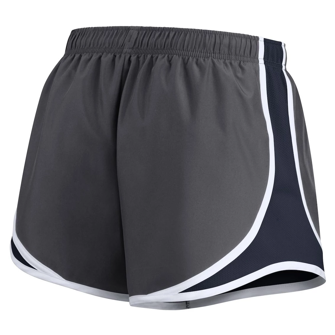 Nike Women's Charcoal Chicago Bears Logo Performance Tempo Shorts 6 Nike Women's Charcoal Chicago Bears Logo Performance Tempo Shorts - Image 4