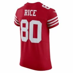 Nike Men's Jerry Rice Scarlet San Francisco 49ers Vapor Elite Retired Player Jersey -Fanatics DSCO1161597580 2946 ALT3