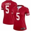 Nike Women's Trey Lance Scarlet San Francisco 49ers Legend Player Jersey 2 Nike Women's Trey Lance Scarlet San Francisco 49ers Legend Player Jersey -Fanatics DSCO1161597697 2946