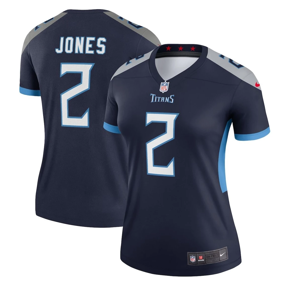 Nike Women's Julio Jones Navy Tennessee Titans Legend Jersey 4 Nike Women's Julio Jones Navy Tennessee Titans Legend Jersey - Image 2