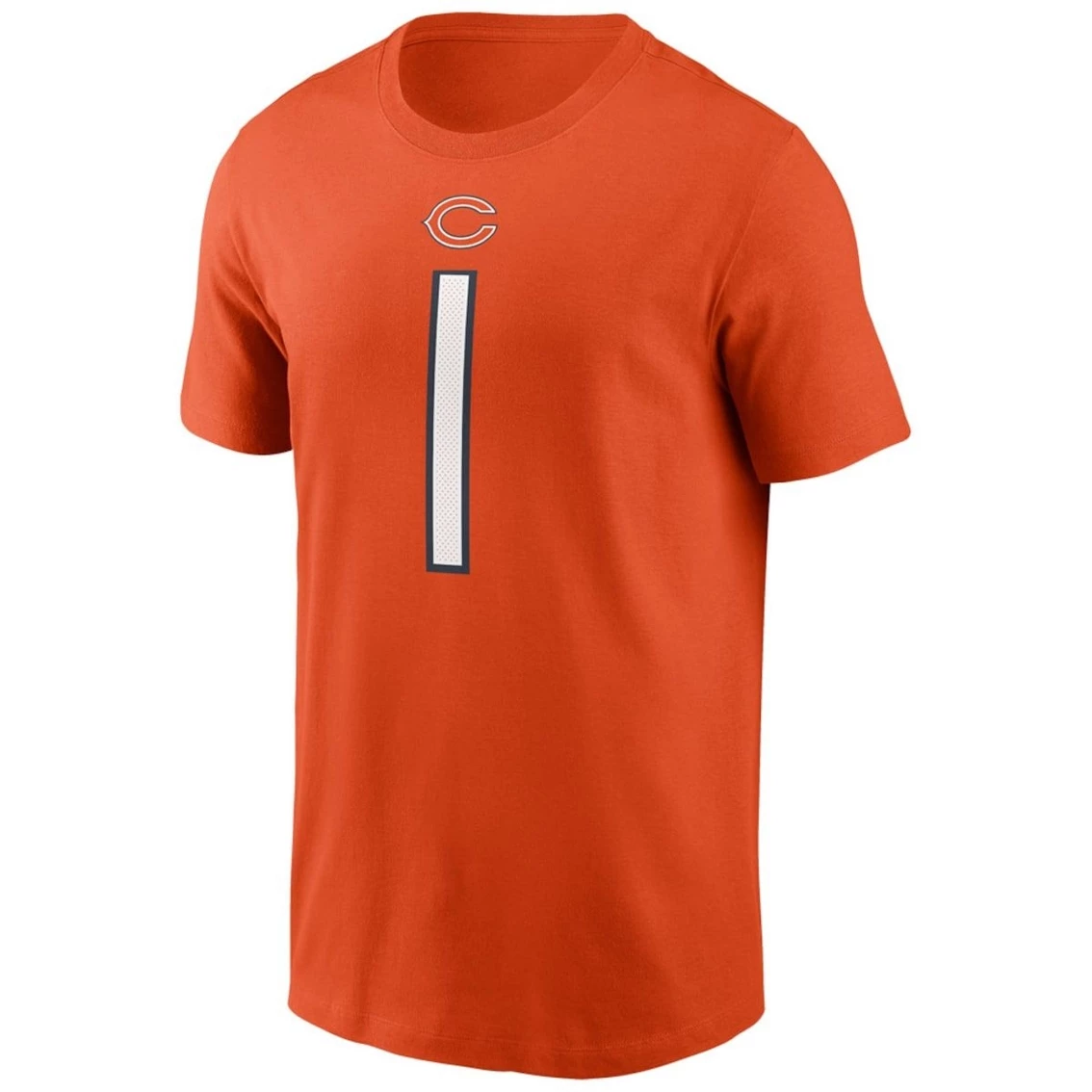 Nike Men's Justin Fields Orange Chicago Bears Player Name & Number T-Shirt 5 Nike Men's Justin Fields Orange Chicago Bears Player Name & Number T-Shirt - Image 3