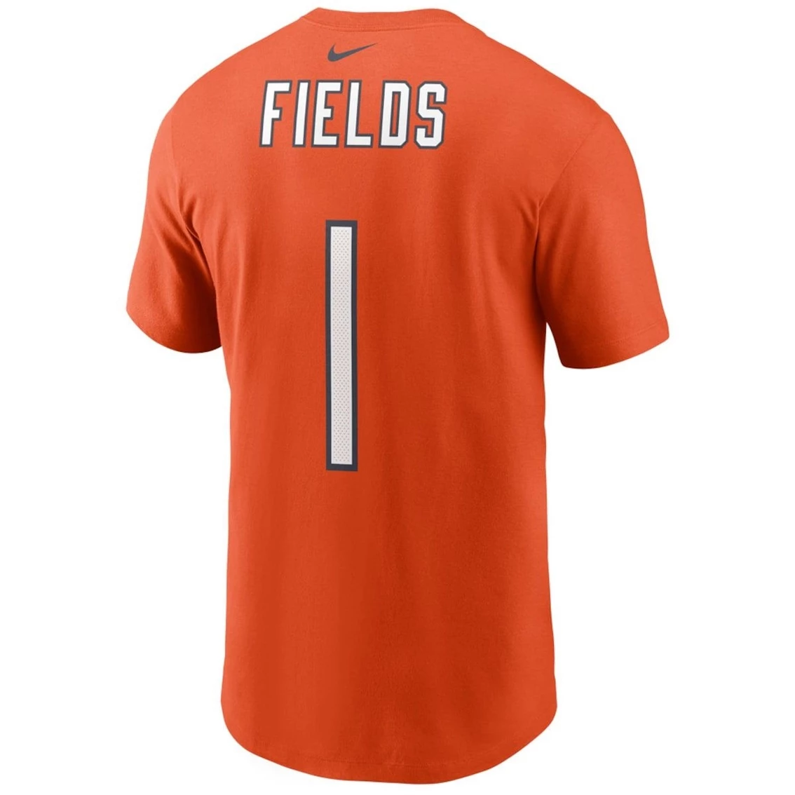 Nike Men's Justin Fields Orange Chicago Bears Player Name & Number T-Shirt 6 Nike Men's Justin Fields Orange Chicago Bears Player Name & Number T-Shirt - Image 4