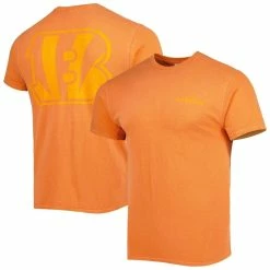 '47 Men's Orange Cincinnati Bengals Fast Track Tonal Highlight T-Shirt