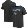 '47 Men's Charcoal Tennessee Titans Dark Ops Super Rival T-Shirt