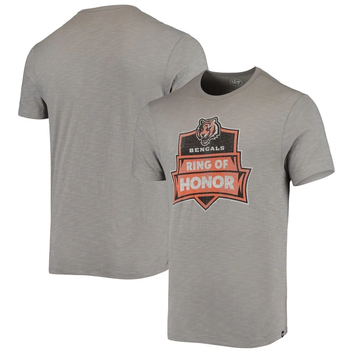 '47 Men's Gray Cincinnati Bengals Ring Of Honor T-Shirt 4 '47 Men's Gray Cincinnati Bengals Ring Of Honor T-Shirt - Image 2